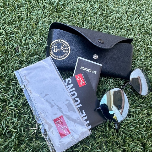 Mirrored Rayban Rounds - Picture 4 of 6